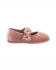 Elephantito Elephantito Girls' Velvet Bow Mary Jane - 3