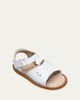 Elephantito Girls' Classic Leather Scalloped Sandal, Toddler/Kids - 1