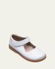 Elephantito Girl's Scalloped Leather Mary Jane, Toddler/Kids - 1