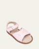 Elephantito Girl's Scalloped Leather Sandals, Toddler - 1