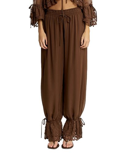 Elevator Disco Elevator Disco Eleanor Tie Hem Bubble Pants