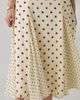Elevator Disco Elevator Disco One Of A Kind Polka Dot Halter Midi Dress in White, Women's at Urban Outfitters - 4