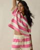 Elevator Disco Elevator Disco Sunday Vibes Pull-On Shorts in Pink, Women's at Urban Outfitters - 2