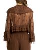 Elevator Disco Eleveator Disco Eleanor Ruffle Tie Front Top - 2