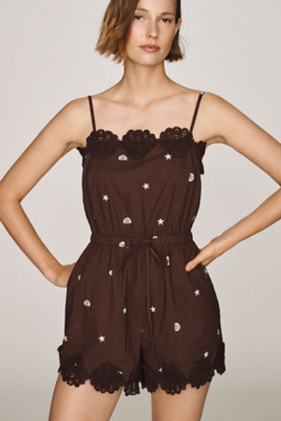 Elevator Disco Midnight Romper