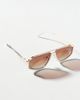 Eleventh Hour Polarized Metal Aviator Sunglasses - 2