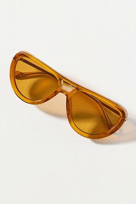Eleventh Hour Wrapped Aviator Sunglasses