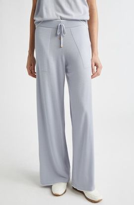 Eleventy Eleventy Avalon Travel Merino Wool Drawstring Pants