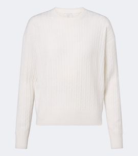 Eleventy Eleventy Cable-knit cashmere sweater