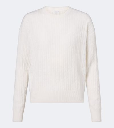Eleventy Eleventy Cable-knit cashmere sweater