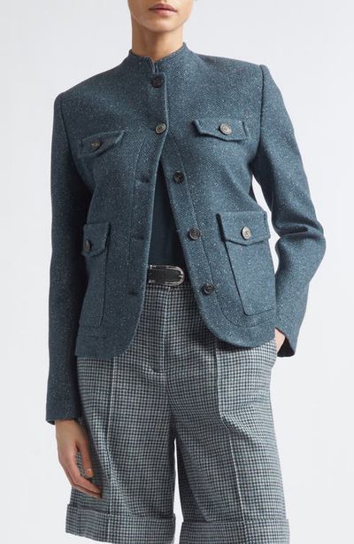 Eleventy Eleventy Cashmere & Silk Field Jacket