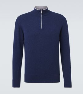 Eleventy Eleventy Cashmere half-zip sweater