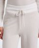 Eleventy Eleventy Chevron cashmere flared pants - 3