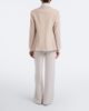 Eleventy Eleventy Chevron cashmere flared pants - 6