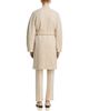 Eleventy Eleventy Collarless Belted Wool Blend Coat - 4