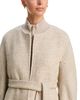 Eleventy Eleventy Collarless Belted Wool Blend Coat - 6