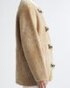 Eleventy Eleventy Collarless Genuine Shearling Coat - 4