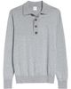 Eleventy Eleventy Cotton & Cashmere Long Sleeve Polo - 5