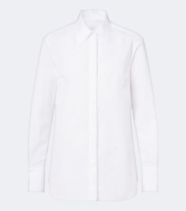Eleventy Eleventy Cotton and silk poplin shirt