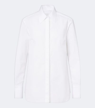 Eleventy Eleventy Cotton and silk poplin shirt