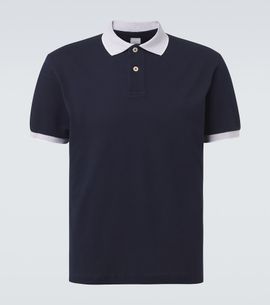 Eleventy Eleventy Cotton piqué polo shirt