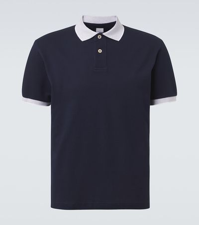 Eleventy Eleventy Cotton piqué polo shirt