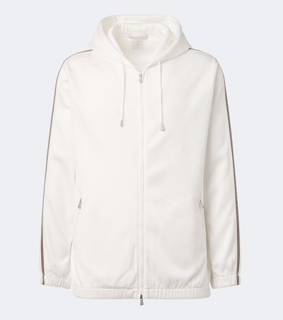 Eleventy Eleventy Cotton zip-up hoodie