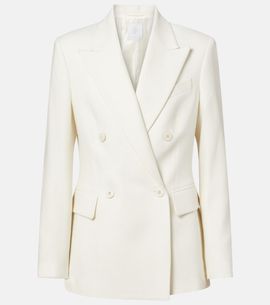 Eleventy Eleventy Double-breasted wool and cashmere blazer