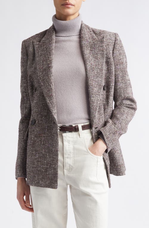 Eleventy Eleventy Double Breasted Wool Blend Jacket