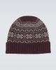 Eleventy Eleventy Fair Isle intarsia cashmere beanie - 2