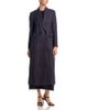 Eleventy Eleventy Four Button Wool Blend Duster Coat - 1