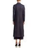 Eleventy Eleventy Four Button Wool Blend Duster Coat - 4