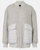Eleventy Eleventy Herringbone wool-blend down jacket - 1