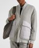 Eleventy Eleventy Herringbone wool-blend down jacket - 2