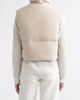 Eleventy Eleventy High Neck Wool Mouliné Padded Down Vest - 3