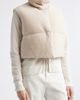 Eleventy Eleventy High Neck Wool Mouliné Padded Down Vest - 5