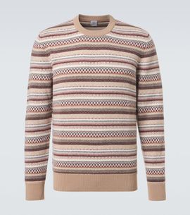 Eleventy Eleventy Jacquard wool sweater