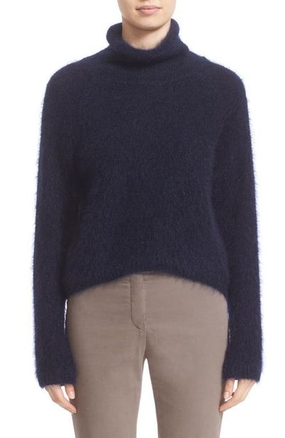 Eleventy Eleventy Mohair & Silk Turtleneck Sweater