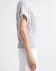 Eleventy Eleventy Open Stitch Short Sleeve Mohair & Silk Zip Cardigan - 3