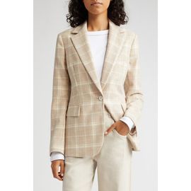 Eleventy Eleventy Plaid Wool Blend Blazer
