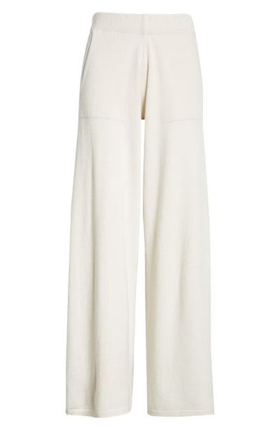 Eleventy Eleventy Relaxed Fit Cashmere Wide Leg Pants