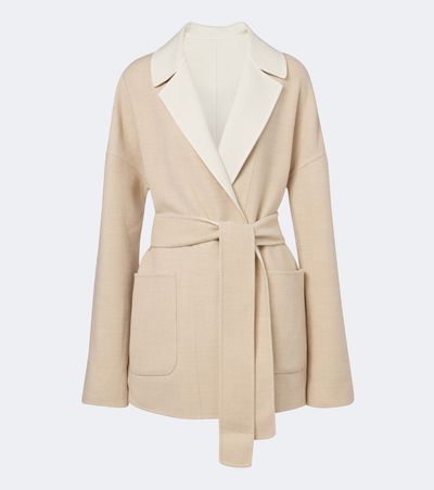 Eleventy Eleventy Reversible wool wrap coat