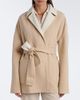 Eleventy Eleventy Reversible wool wrap coat - 2