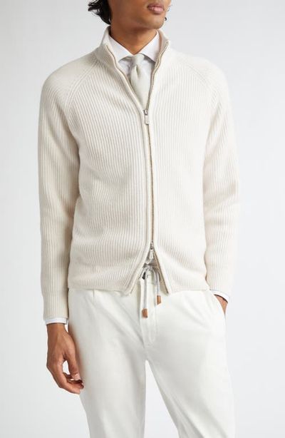 Eleventy Eleventy Rib Cashmere Cardigan