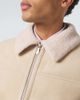 Eleventy Eleventy Shearling-lined suede jacket - 7