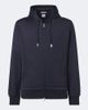 Eleventy Eleventy Silk and cotton-blend zip-up hoodie - 1