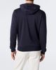 Eleventy Eleventy Silk and cotton-blend zip-up hoodie - 4