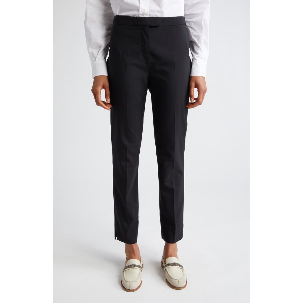 Eleventy Eleventy Slim Fit Virgin Wool Blend Trousers