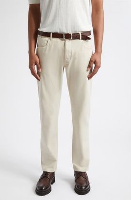 Eleventy Eleventy Stretch Cotton Blend Pants