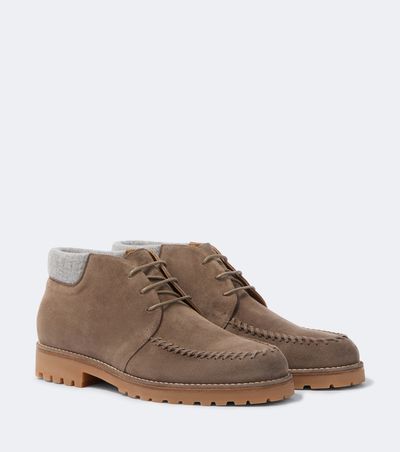 Eleventy Eleventy Suede desert boots